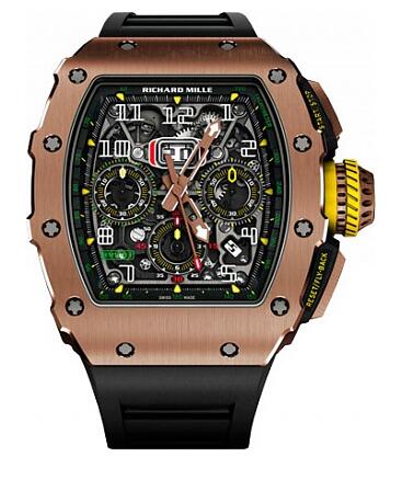 Richard Mille Replica Watch RM 11-03 Gold RM 011 AUTOMATIC FLYBACK CHRONOGRAPH
